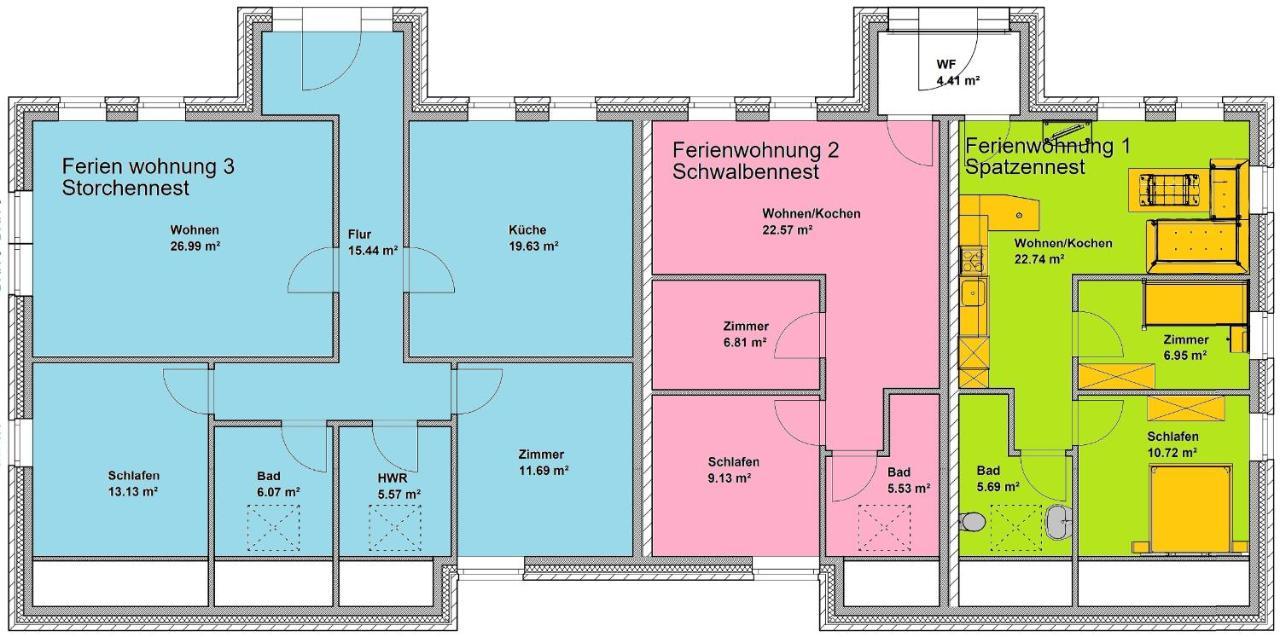 Landhaus-Altebruecke Leilighet Schillig Eksteriør bilde